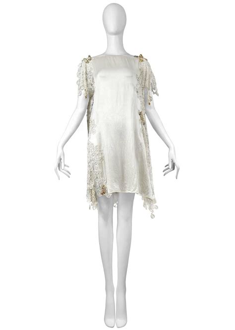 versace white lace dress|Versace evening gowns.